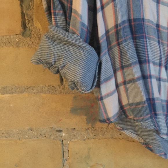 Cloth & Stone plaid super soft button down - Picture 4 of 4
